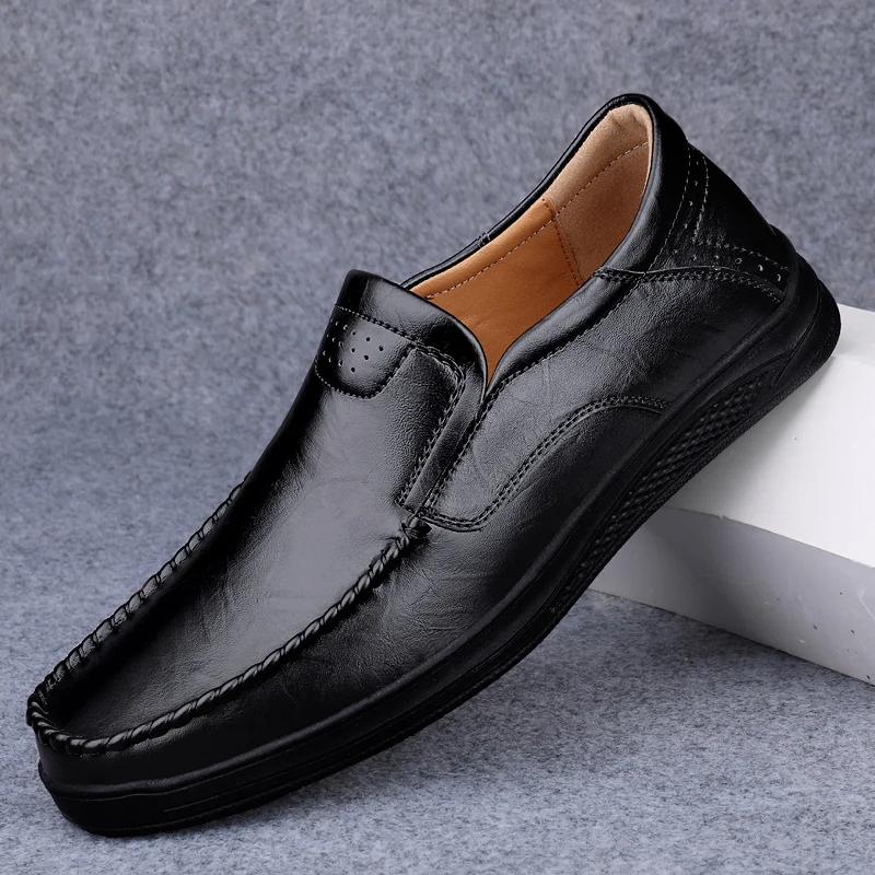 2021 пролет и есен нова ежедневни обувки градинска бизнес лесна обувки през цялата прическа мъжки обувки модельная обувки за приемане на гости