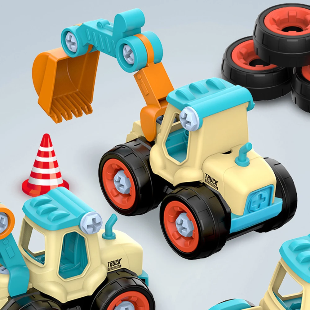 Направи си САМ Демонтаж на Инженерните Автомобил Градивен елемент на Набор от Изграждане на Образователни Детски Пъзели, Играчки За Деца Гайка за Сглобяване на Автомобила