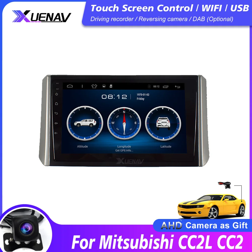 Авторадио Мултимедиен плеър за Mitsubishi CC2L CC2 Plus с автомобилен GPS-радио с видео Android No 2 din dvd