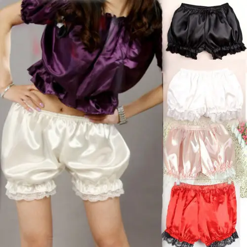 Модни дамски летни пижамные Шорти 4 Цвята, Обикновен Панталонки с еластична талия, Тънки Гладки къси Панталони, Защитни Шорти