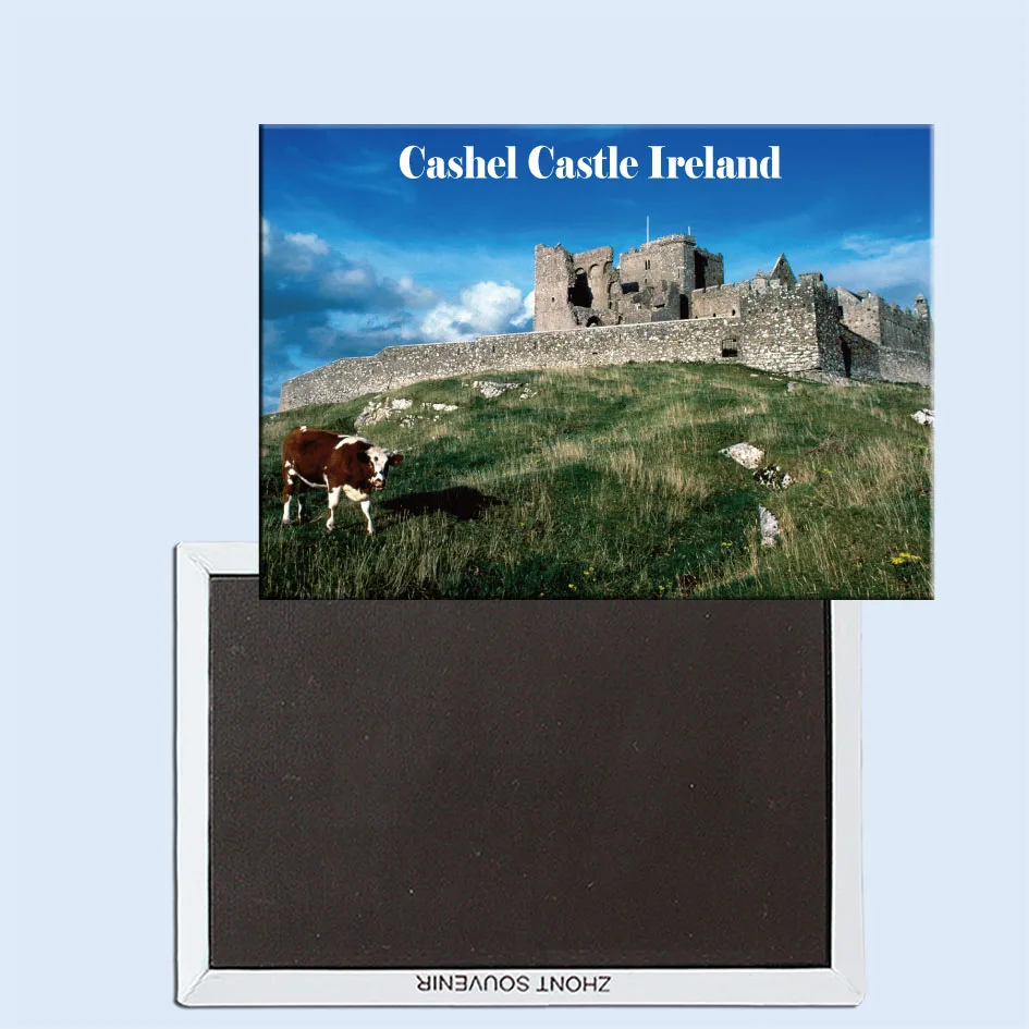 Заключване на Кашел, Ирландия, магнит за хладилник, Туристически сувенири, Декорации за дома 24661