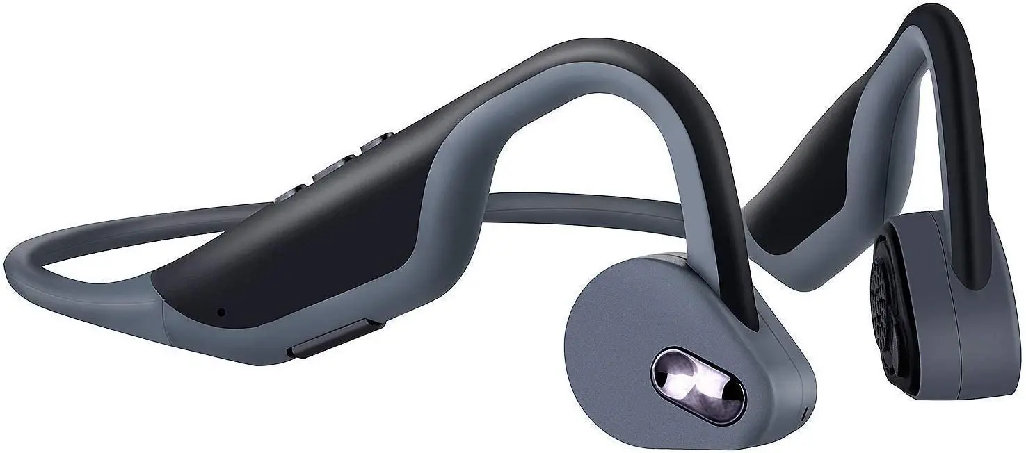 Слушалки костна проводимост отворена рамка безжични слушалки bluetooth стерео леки спортни слушалки за бягане