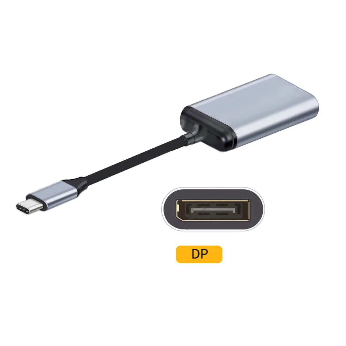 CY Xiwai USB-Type C C към Монитора Displayport DP Кабелен Адаптер 2K 4K 60hz за Таблет, Телефон и Лаптоп