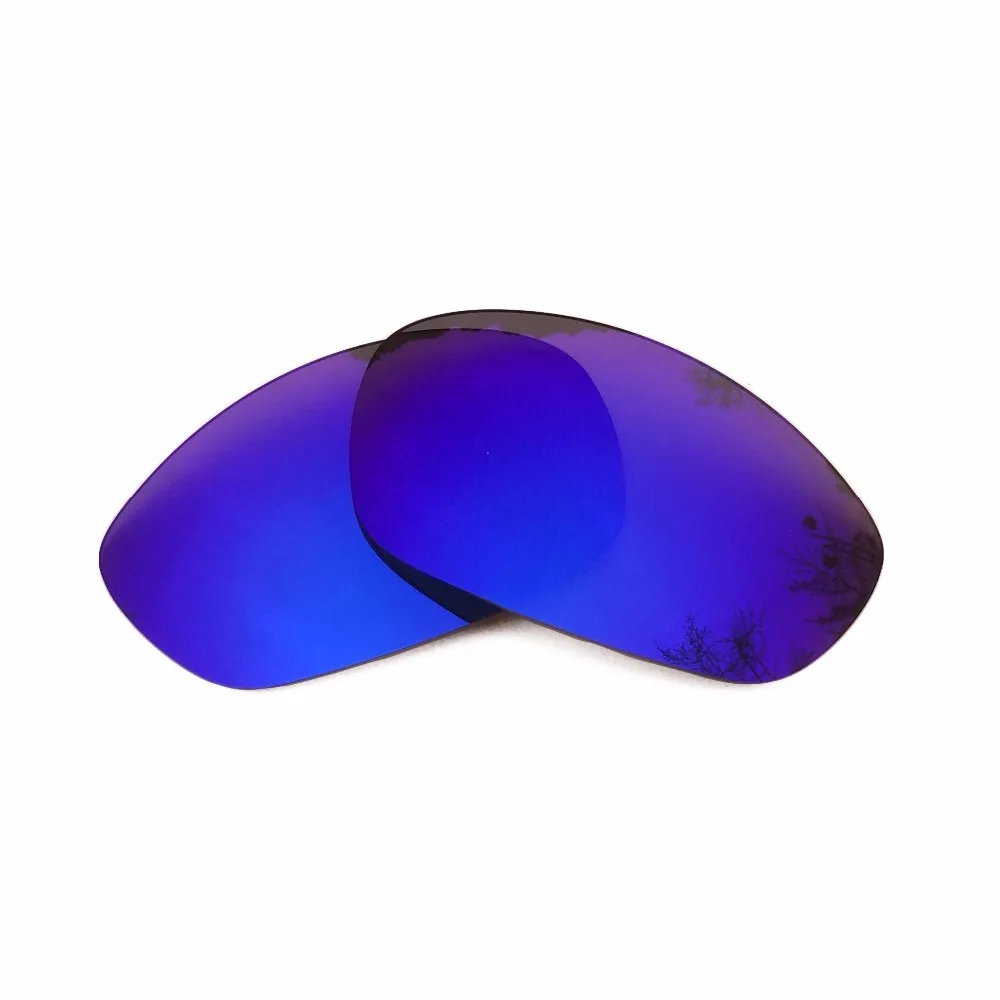 Лилави Огледално Поляризирани Сменяеми Лещи за Слънчеви Очила Straight Jacket 2007 в Рамка, 100% UVA и UVB